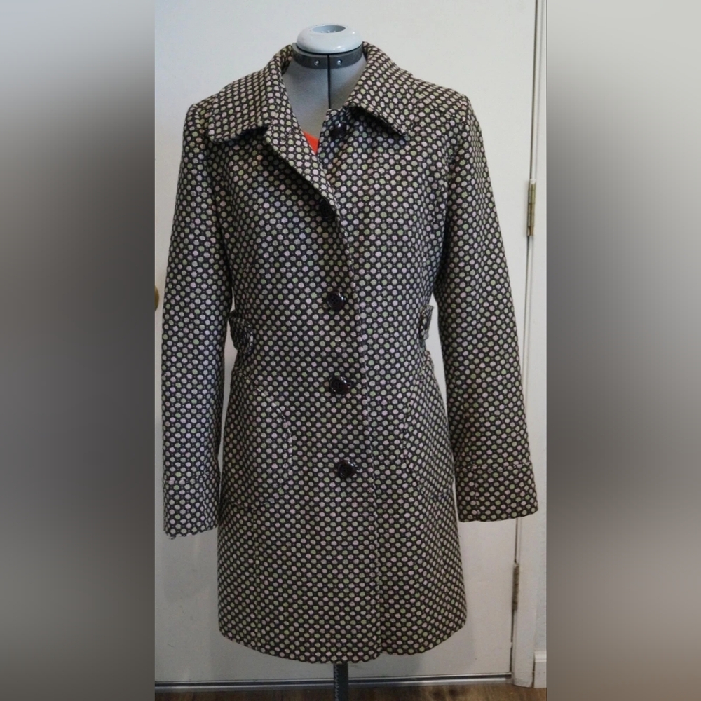 American Rag Wool Blend Fitted Pea Coat